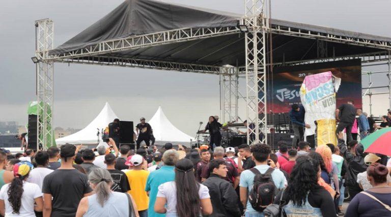 Venezolanos celebran el Jesús Fest en La Carlota