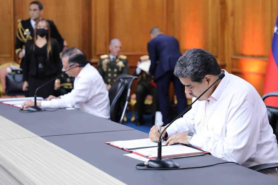 Venezuela and Colombia subscribe Joint Declaration to strengthen binational integration
