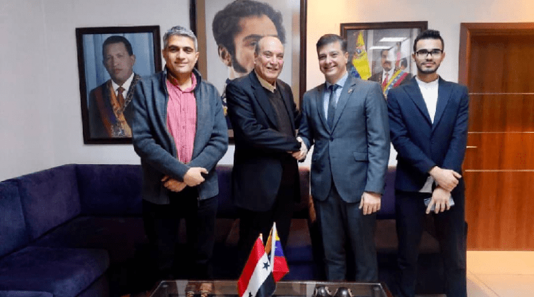 Embajador Biomorgi se reúne con Asociación de Amistad Palestino-Iraní y Frente Popular de Liberación Palestina