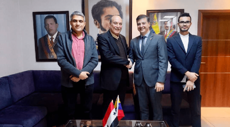 Embajador Biomorgi se reúne con Asociación de Amistad Palestino-Iraní y Frente Popular de Liberación Palestina