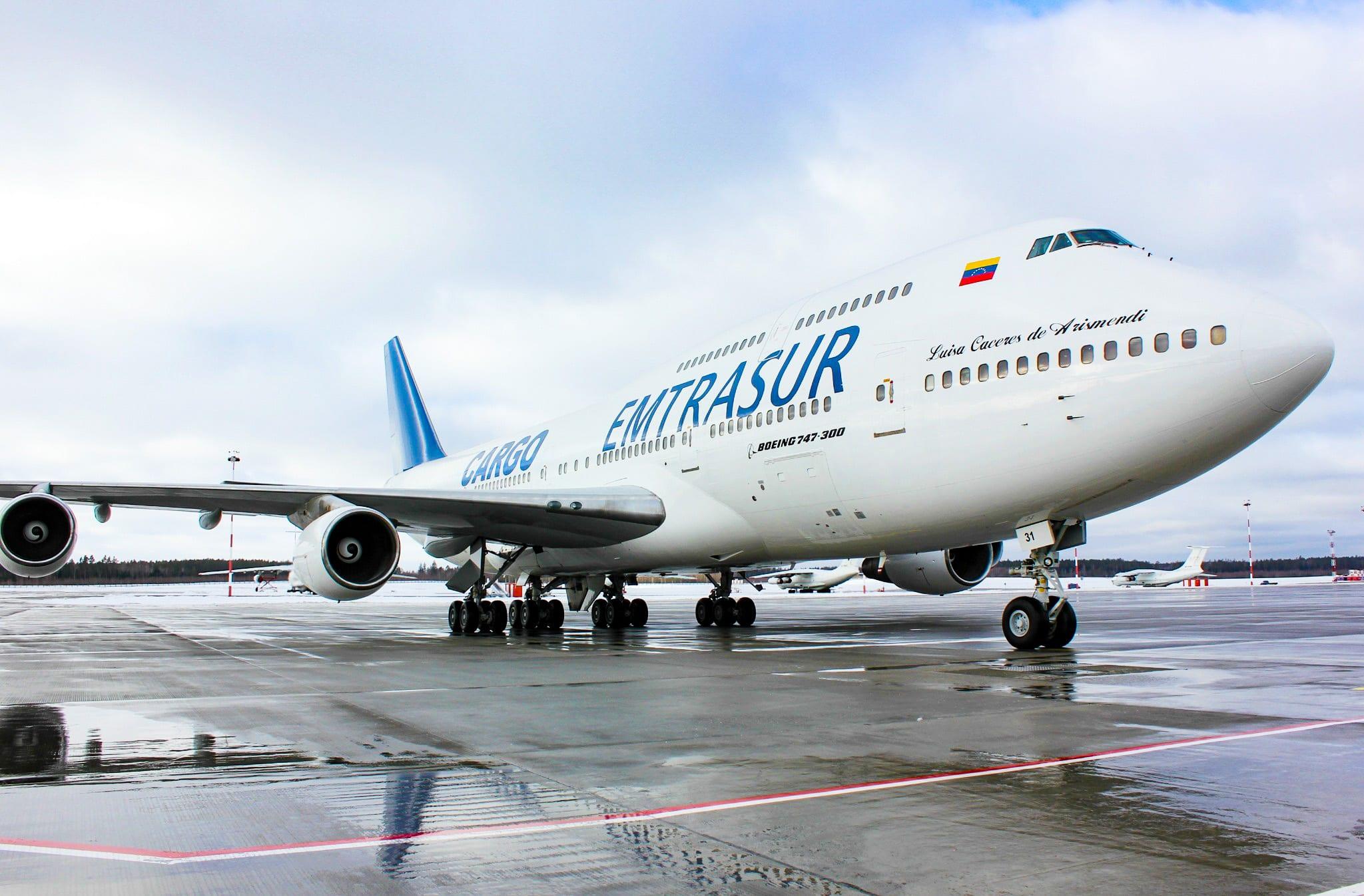 Venezuela sigue en batalla por devolución de avión Emtrasur