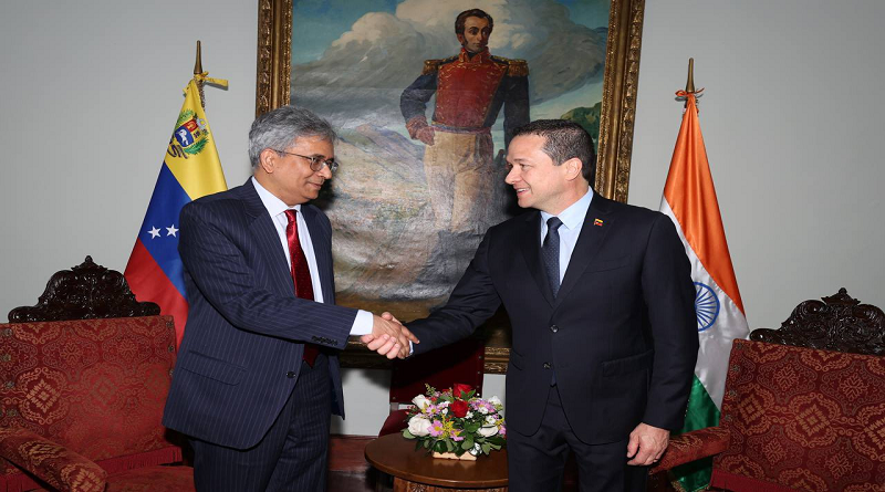 Venezuela e India profundizan relaciones de cooperación bilateral