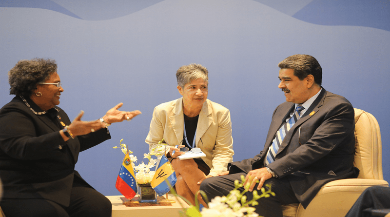 Venezuela y Barbados repasan alianzas binacionales en el contexto de la COP27