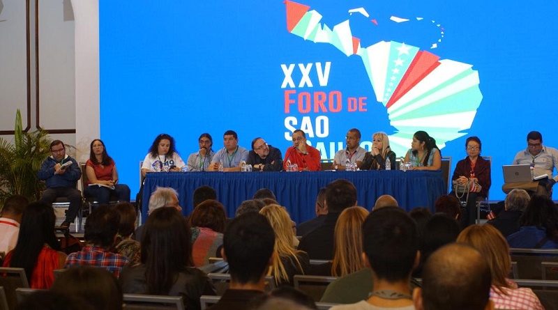 Presidente Nicolás Maduro valora Foro de Sao Paulo como trinchera de lucha