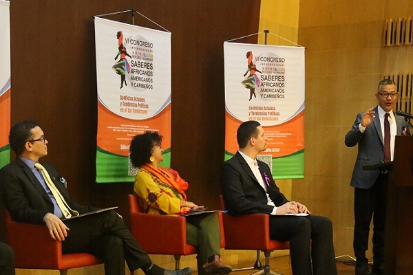 Inauguran VI Congreso Internacional de Saberes Africanos, Americanos y Caribeños
