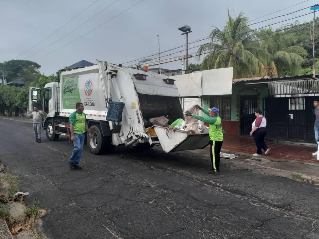 Gobierno municipal trabaja en el mantenimiento de Ciudad Bolívar