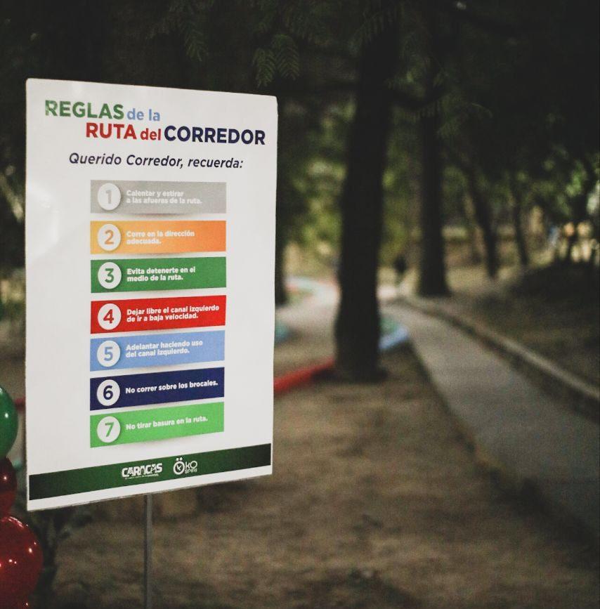 Inauguran pista del corredor en el Parque Sucre Los Caobos