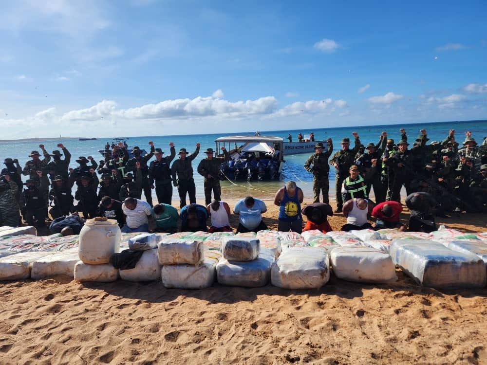FANB incautó más de 47 mil kg de droga en la Operación Escudo Bolivariano