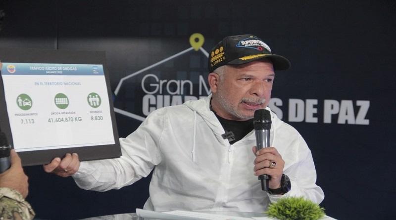 Sunad logra incautar más de 41 mil kilos de droga en 2022