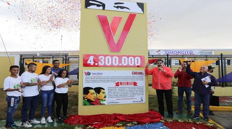 Venezuela es campeón mundial al entregar el hito cuatro millones 300 mil de la GMVV