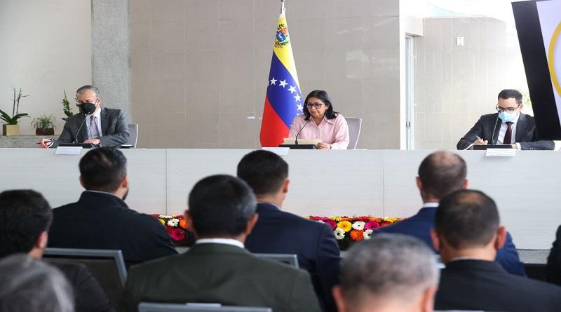 Vicepresidenta Delcy Rodríguez sostiene encuentro con banca pública y privada para impulsar desarrollo en 2023