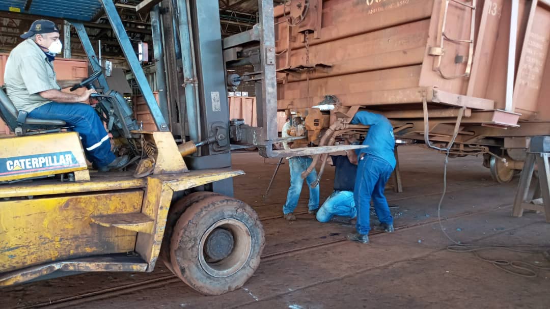CVG Ferrominera del Orinoco recuperará 300 vagones más en 2023
