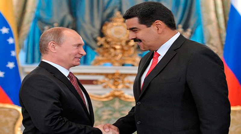 Presidente Putin saluda a su homólogo Nicolás Maduro con motivo del Año Nuevo y prevé más cooperación