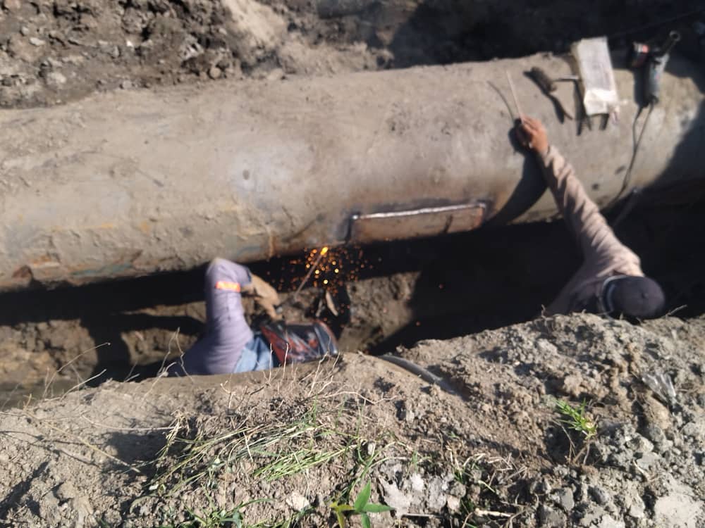 Hidrocentro activó plan “Cero Fugas” en red de aducción Turmero-Cagua