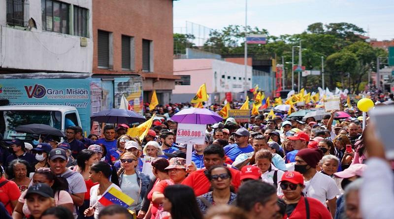 Ministro El Aissami: Movilización popular rechaza el bloqueo contra Venezuela﻿