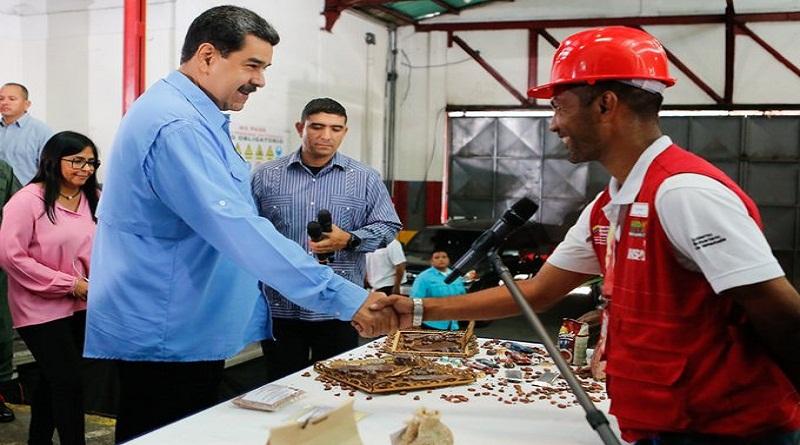 Presidente Nicolás Maduro afirma que consolidarán esfuerzos para el crecimiento económico