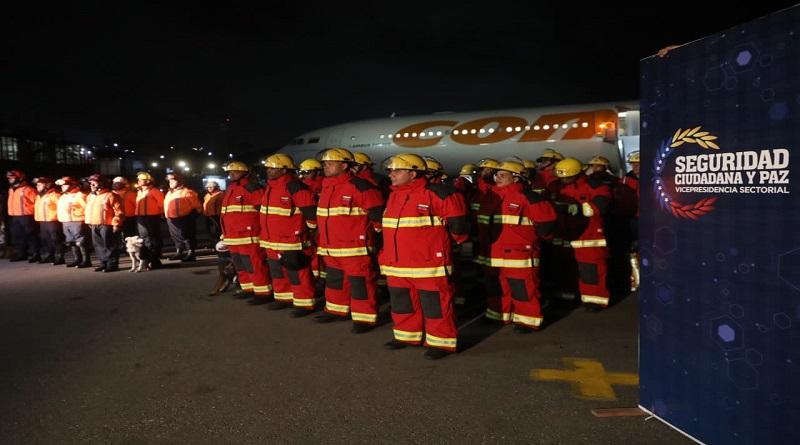 Venezuela envía equipamiento y brigadistas para operación de rescate en Türkiye y Siria