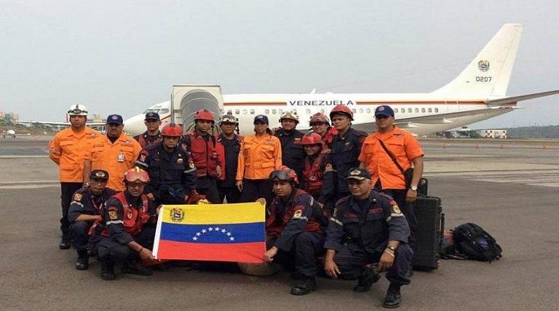 Solidaridad de Venezuela está presente para socorrer a los pueblos del mundo