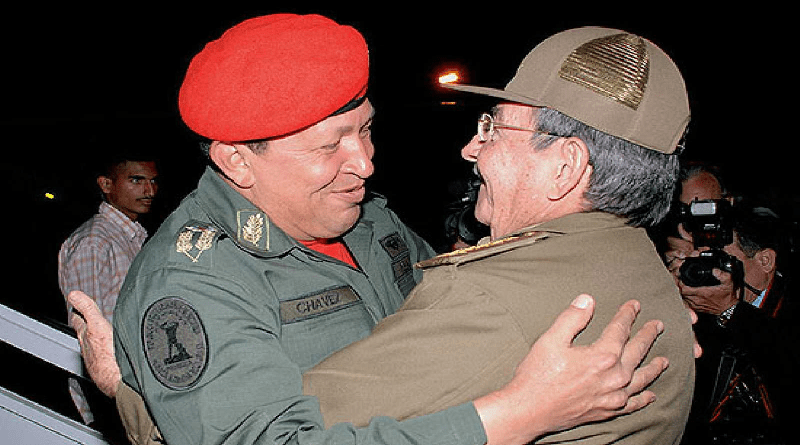 Raúl Castro arriba a Venezuela para conmemorar 10º aniversario de la siembra del Comandante Eterno