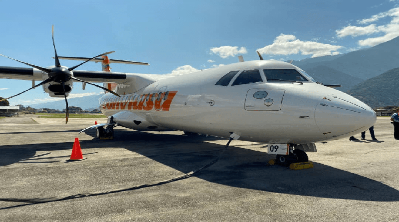 Conviasa inicia vuelos de prueba en la ruta Maiquetía-Mérida para impulsar motor turismo