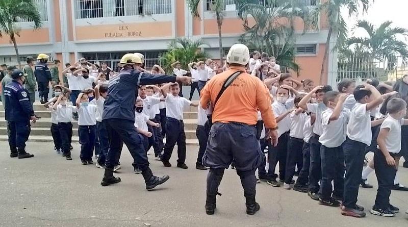 Equipo del Sistema Nacional de Riesgo realiza simulacro Caribe Wave 2023