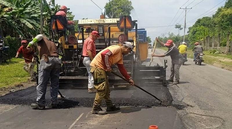 Avanzan labores de rehabilitación en vías afectadas por precipitaciones en Trujillo