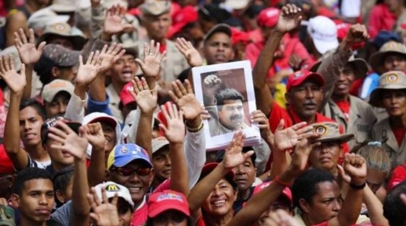 En perfecta unión cívico militar pueblo ratifica el carácter antiimperialista del Comandante Chávez