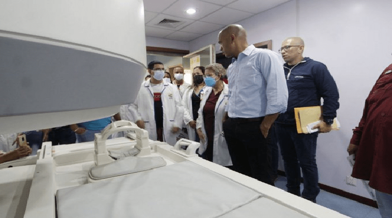 Culmina rehabilitación del servicio de resonancia magnética en CDI “Oropeza Castillo”