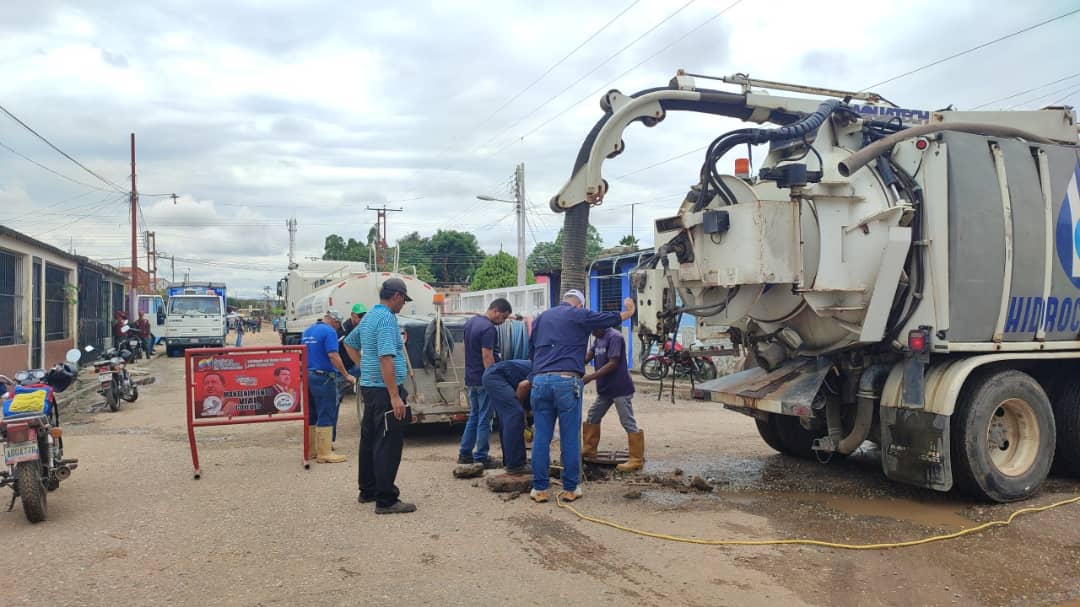 Cojedes: Hidrocentro realiza labores de mantenimiento en comunidades afectadas por las lluvias