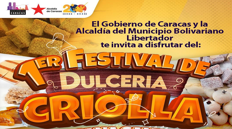Invitan al Primer Festival de Dulcería Criolla en Caracas