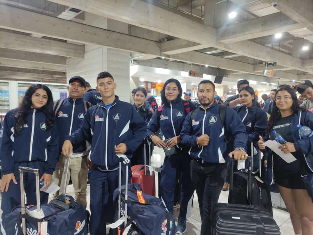 Arriba primera avanzada nicaragüense que participará en los V Juegos del ALBA 2023