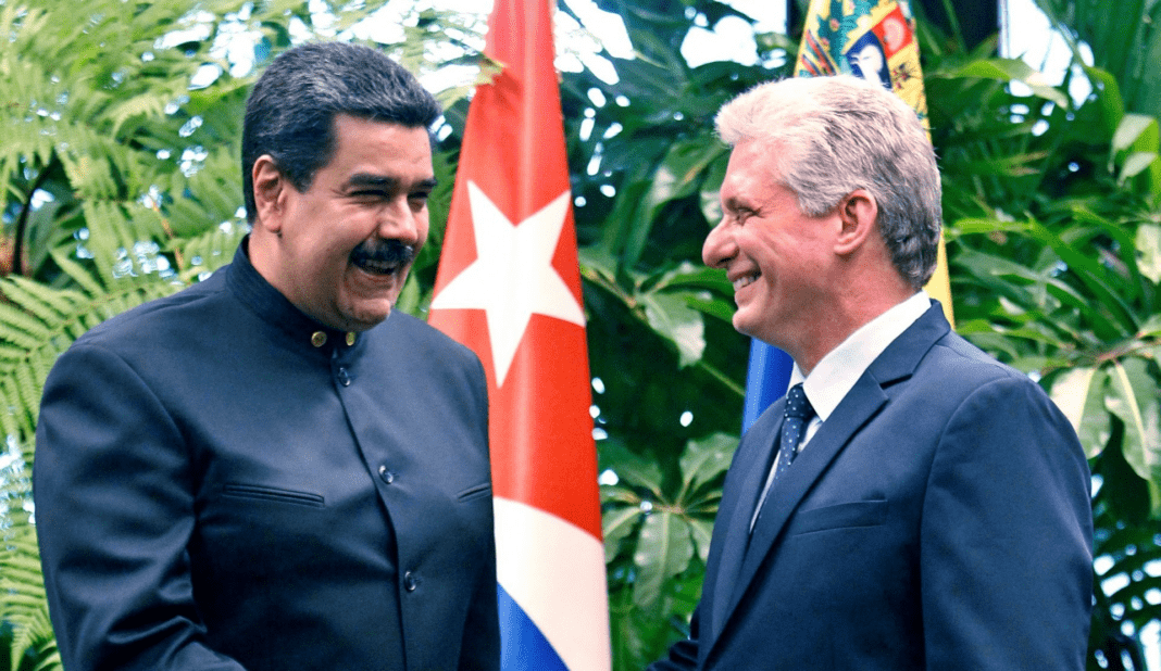 Presidente Maduro felicita a su homólogo Díaz-Canel por su reelección