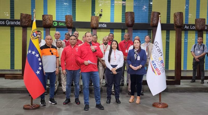 Plan Metro Se Mueve Contigo ha recuperado totalmente 28 estaciones en Caracas