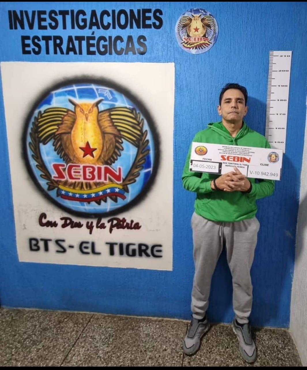 Detenido exalcalde de El Tigre Ernesto Paraqueima por incitación al odio