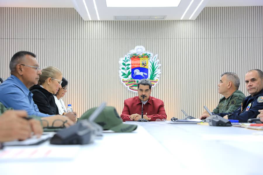 Presidente Maduro dirige balance nacional de los estados afectados por las lluvias