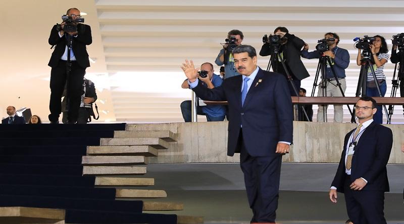 EN FOTOS | Presidente Maduro llega al Palacio de Itamaraty