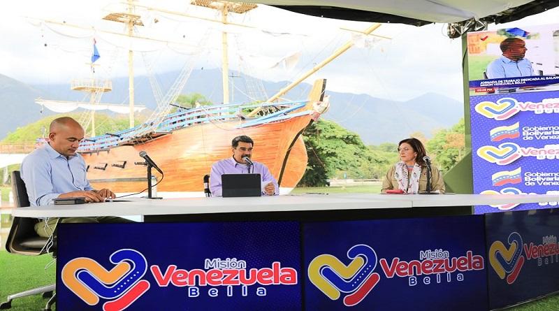 Venezuela tiene que estar cada vez más bella, exhortó el presidente Maduro