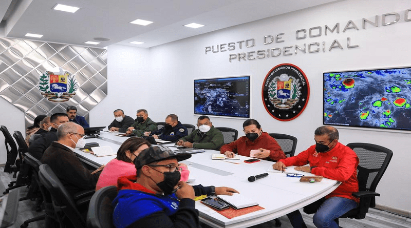 Gobierno bolivariano se prepara para la temporada de lluvias