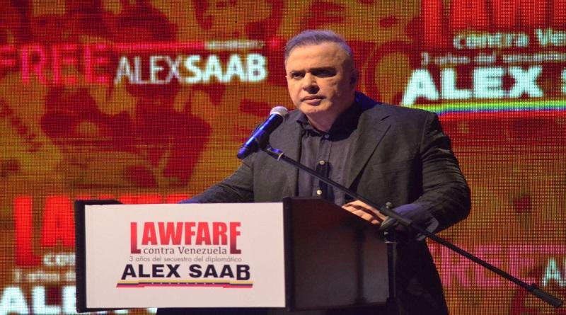 Fiscal General reitera denuncia del secuestro del diplomático Alex Saab