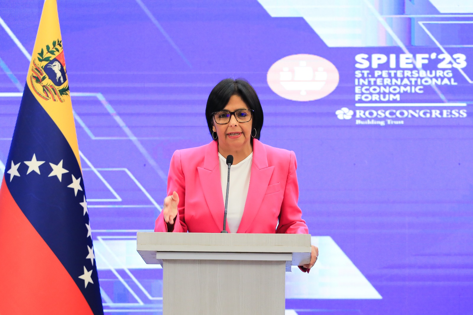 Vicepresidenta: Una Rusia no bloqueada puede tener mayor participación económica en América Latina