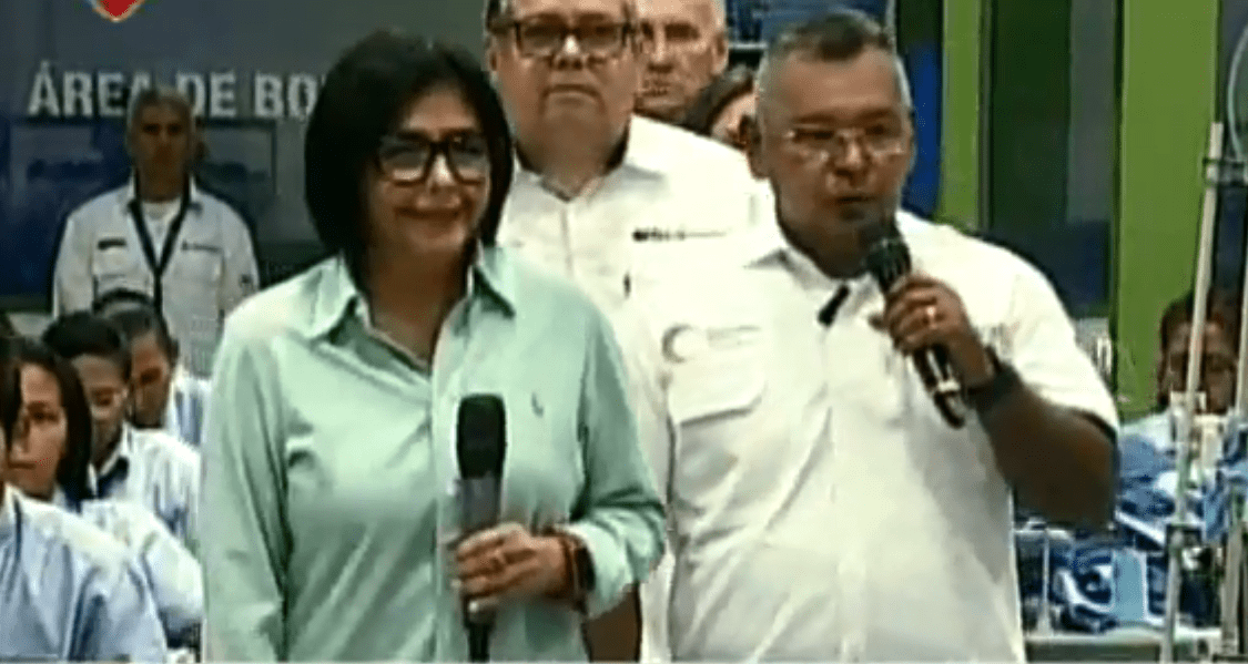 Vicepresidenta Delcy Rodríguez supervisa centro de servicio de Corpoelec en Chacao