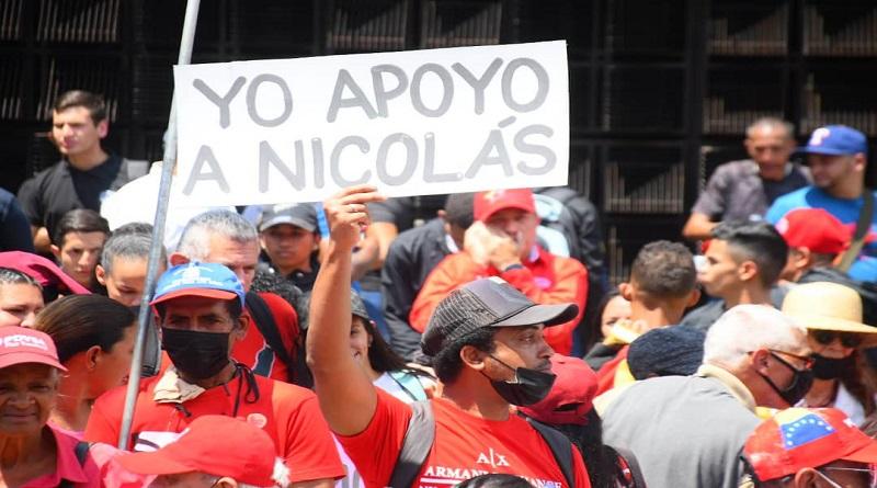 Caraqueños respaldan políticas del presidente Maduro y rechazan medidas coercitivas imperiales