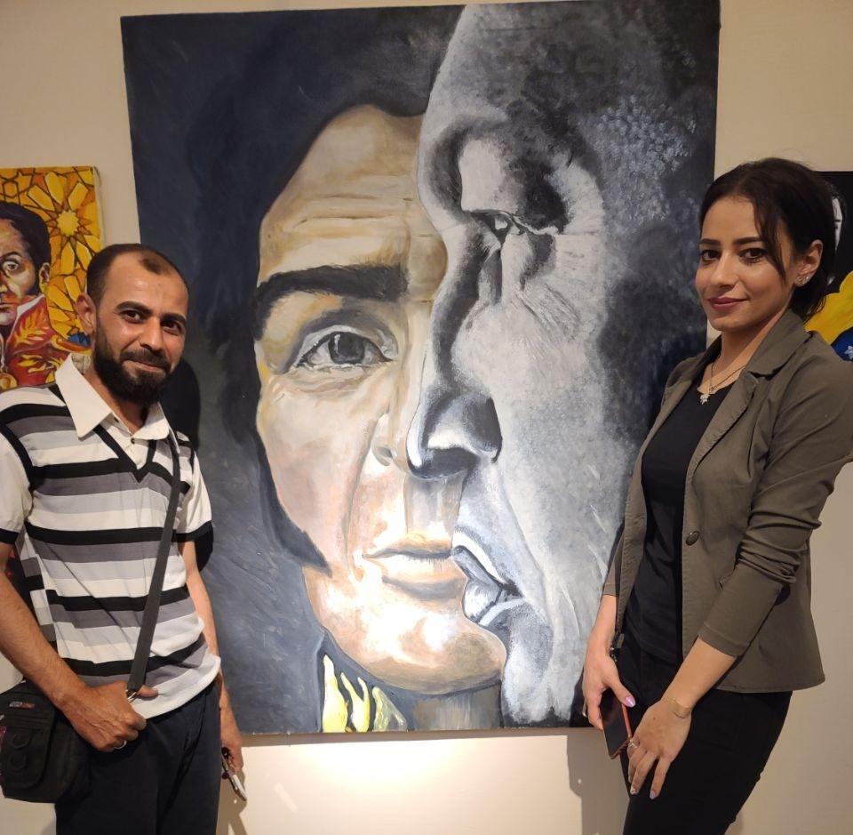 Artistas sirios inauguran exposición de arte en honor a Chávez y Bolívar en el Museo Nacional de Damasco 
