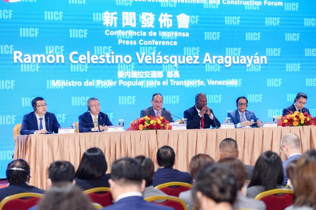 Venezuela forma parte de los 60 países que participan en el 14º Foro de Inversión en Infraestructura y Construcción realizado en China