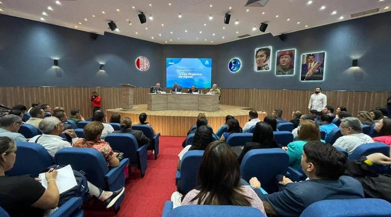Debaten Proyecto de Ley Orgánica de Aguas