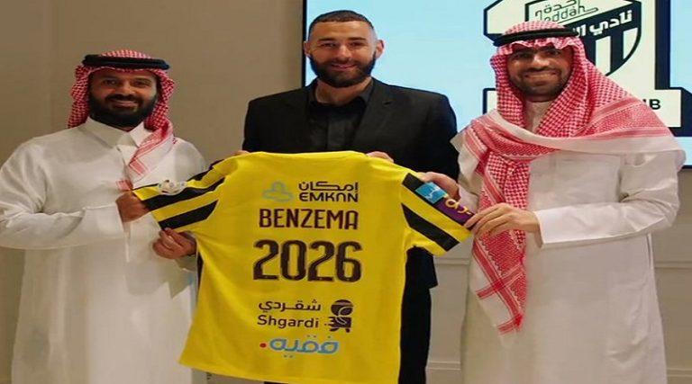 Karim Benzema acuerda con el Al-Ittihad de Arabia Saudita