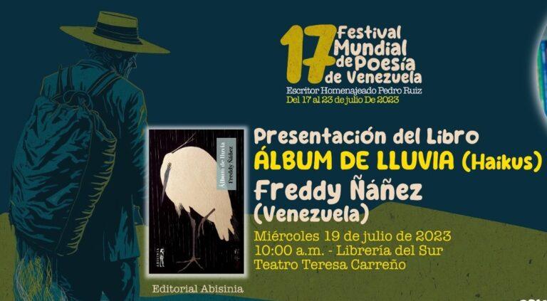 Presentan Álbum de Lluvia y Laureles del Silencio en Festival de Poesía