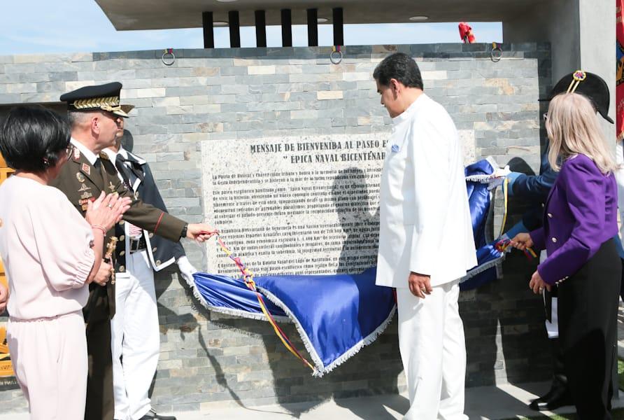 Inaugurado Monumento Épico Bicentenario «Batalla Naval del Lago de Maracaibo»