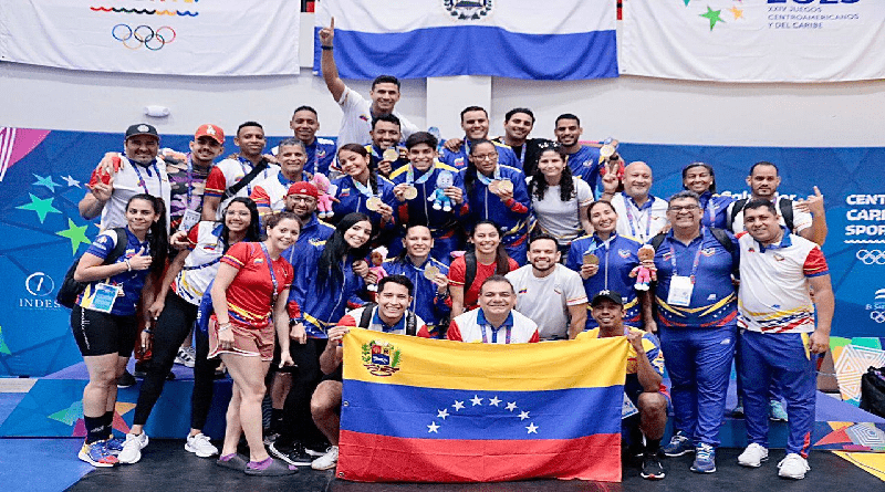 Venezuela conquista 158 medallas en Juegos Centroamericanos y del Caribe 2023