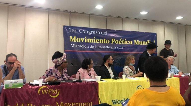 Ministro Freddy Ñáñez participa en primer Congreso del Movimiento Poético Mundial